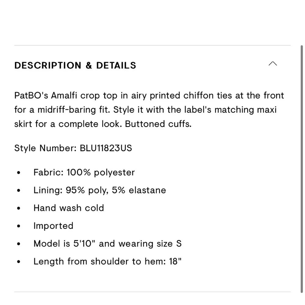 PatBO Amalfi Two-Piece Maxi Dress Set - Picture 4 of 5